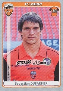 Cromo Sebastián Dubarbier - FOOT 2011-2012 - Panini