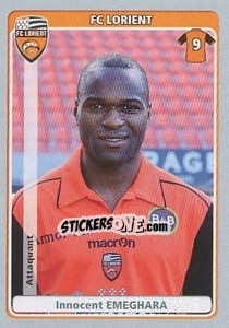 Cromo Innocent Emeghara - FOOT 2011-2012 - Panini