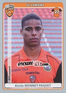 Sticker Kévin Monnet-Paquet - FOOT 2011-2012 - Panini