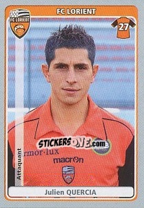 Cromo Julien Quercia - FOOT 2011-2012 n. 224 - Panini