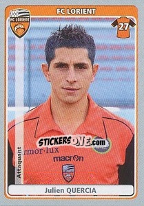 Figurina Julien Quercia - FOOT 2011-2012 - Panini