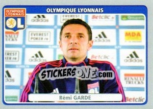 Sticker Rémi Garde - FOOT 2011-2012 - Panini