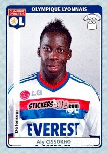 Sticker Aly Cissokho - FOOT 2011-2012 n. 231 - Panini