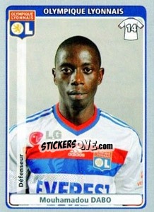 Sticker Mouhamadou Dabo - FOOT 2011-2012 n. 233 - Panini