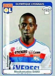 Sticker Mouhamadou Dabo - FOOT 2011-2012 - Panini