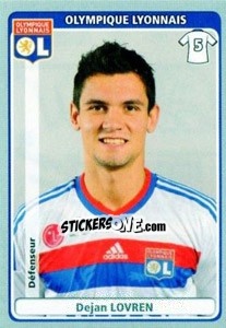Sticker Dejan Lovren - FOOT 2011-2012 n. 236 - Panini