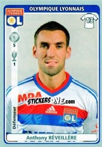 Sticker Anthony Réveillère - FOOT 2011-2012 - Panini