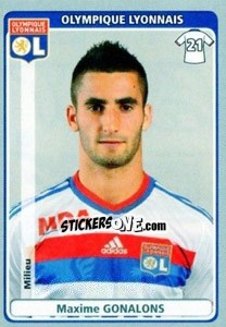 Sticker Maxime Gonalons - FOOT 2011-2012 n. 241 - Panini