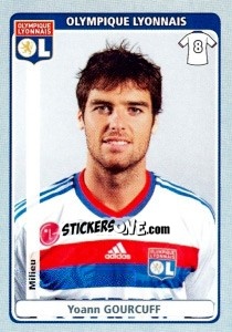 Sticker Yoann Gourcuff - FOOT 2011-2012 n. 242 - Panini