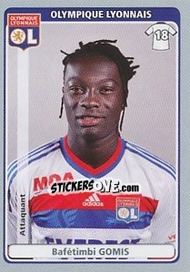 Sticker Bafétimbi Gomis - FOOT 2011-2012 n. 246 - Panini
