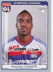 Sticker Alexandre Lacazette - FOOT 2011-2012 n. 247 - Panini