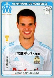Sticker César Azpilicueta - FOOT 2011-2012 n. 257 - Panini