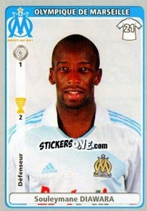 Sticker Souleymane Diawara - FOOT 2011-2012 - Panini