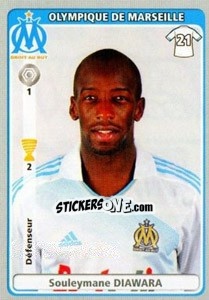 Figurina Souleymane Diawara - FOOT 2011-2012 n. 258 - Panini