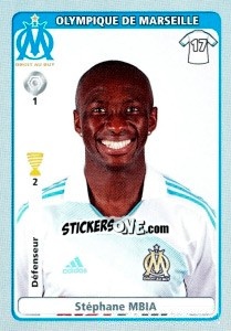 Sticker Stéphane Mbia - FOOT 2011-2012 n. 260 - Panini