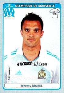 Sticker Jérémy Morel - FOOT 2011-2012 - Panini