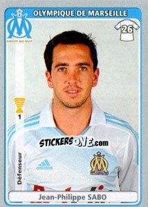 Sticker Jean-Philippe Sabo - FOOT 2011-2012 - Panini