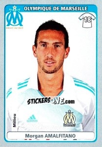 Sticker Morgan Amalfitano - FOOT 2011-2012 - Panini