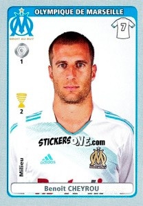 Sticker Benoît Cheyrou - FOOT 2011-2012 n. 266 - Panini