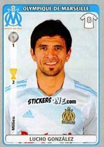 Sticker Lucho González - FOOT 2011-2012 - Panini