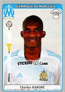 Sticker Charles Kaboré - FOOT 2011-2012 - Panini