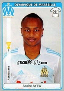 Sticker André Ayew - FOOT 2011-2012 - Panini
