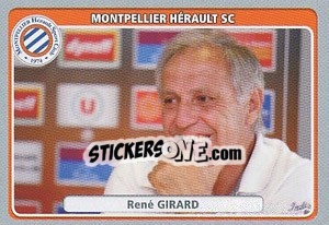 Sticker René Girard - FOOT 2011-2012 - Panini