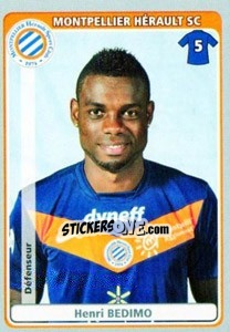 Cromo Henri Bedimo - FOOT 2011-2012 - Panini