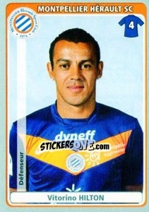 Sticker Vitorino Hilton - FOOT 2011-2012 n. 286 - Panini