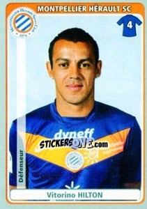 Sticker Vitorino Hilton - FOOT 2011-2012 - Panini