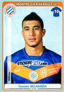 Cromo Younès Belhanda - FOOT 2011-2012 - Panini