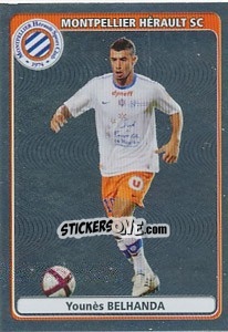 Sticker Younès Belhanda - FOOT 2011-2012 n. 300 - Panini