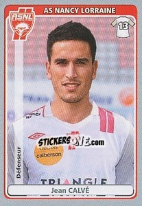 Cromo Jean Calvé - FOOT 2011-2012 - Panini