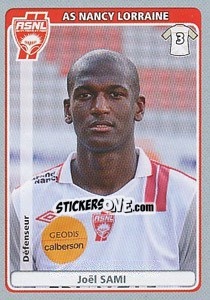 Sticker Joël Sami - FOOT 2011-2012 n. 312 - Panini