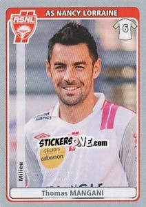 Sticker Thomas Mangani - FOOT 2011-2012 - Panini