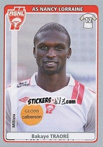 Sticker Bakaye Traoré - FOOT 2011-2012 - Panini