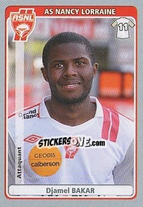 Cromo Djamel Bakar - FOOT 2011-2012 n. 321 - Panini