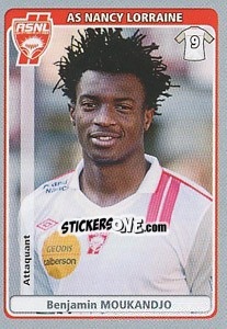 Sticker Benjamin Moukandjo - FOOT 2011-2012 n. 323 - Panini