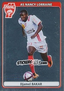 Figurina Djamel Bakar - FOOT 2011-2012 - Panini