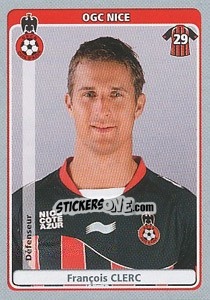 Sticker François Clerc - FOOT 2011-2012 n. 332 - Panini