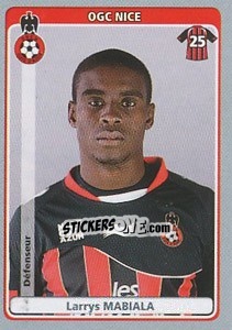 Figurina Larrys Mabiala - FOOT 2011-2012 - Panini