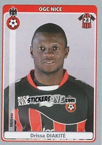 Sticker Drissa Diakité - FOOT 2011-2012 n. 339 - Panini