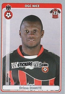 Sticker Drissa Diakité - FOOT 2011-2012 - Panini