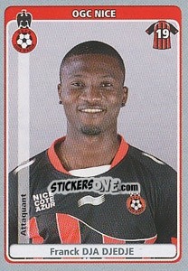 Sticker Franck Dja Djedje - FOOT 2011-2012 n. 346 - Panini