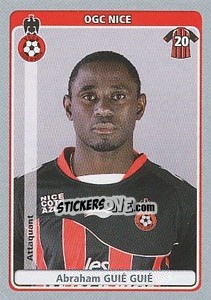 Sticker Abraham Guié Guié - FOOT 2011-2012 n. 347 - Panini