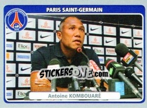 Sticker Antoine Kombouaré - FOOT 2011-2012 - Panini