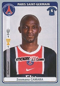 Sticker Zoumana Camara - FOOT 2011-2012 - Panini