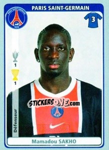 Sticker Mamadou Sakho - FOOT 2011-2012 n. 363 - Panini