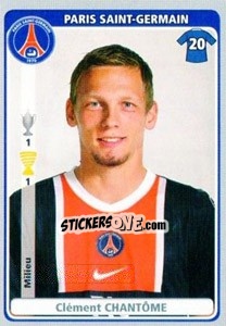 Sticker Clément Chantôme - FOOT 2011-2012 n. 366 - Panini