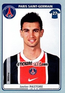 Sticker Javier Pastore - FOOT 2011-2012 n. 370 - Panini